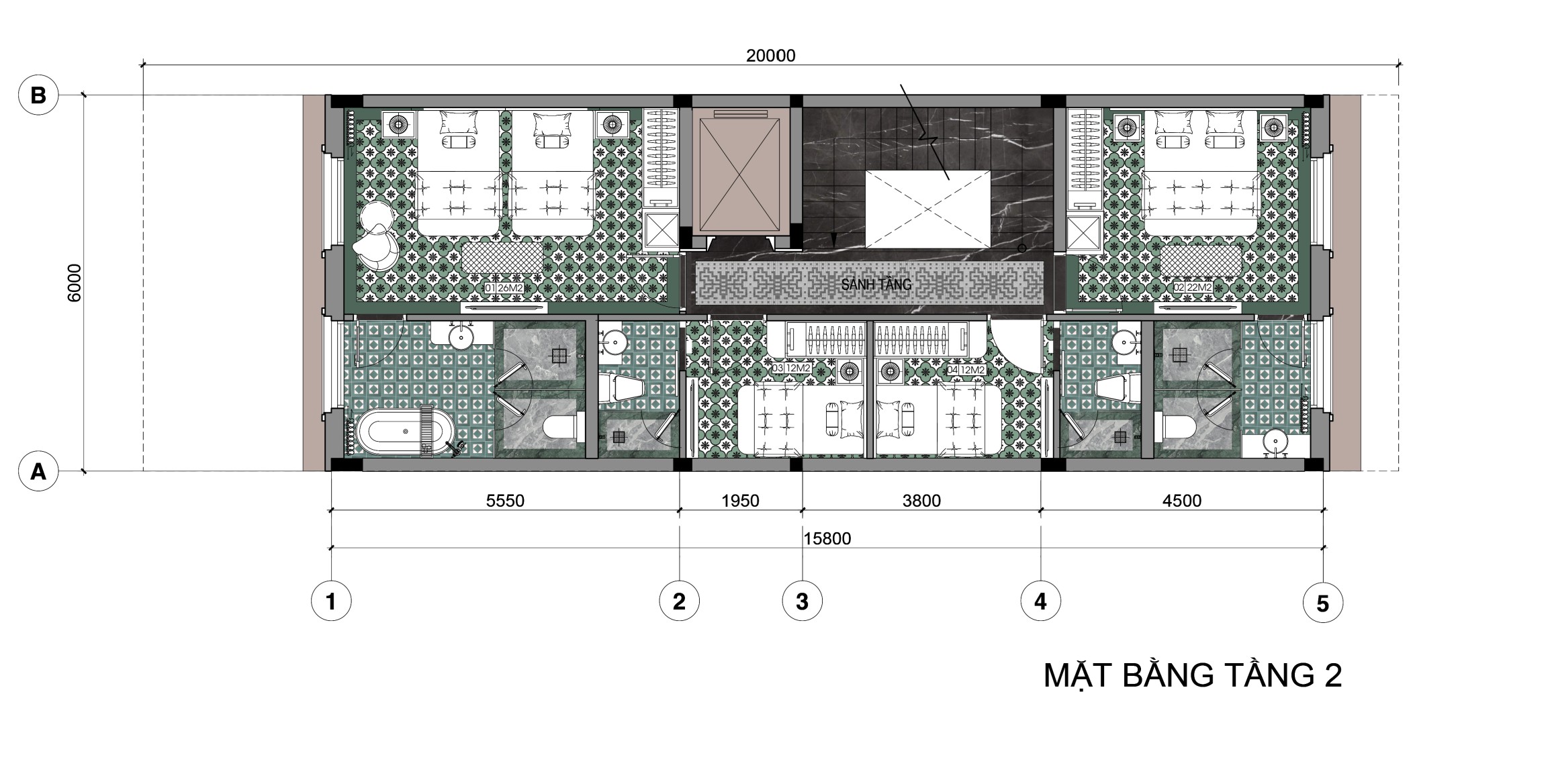 mat-bang-can-lien-ke-shophouse-4,5-tang-regal-legend-quang-binh-lk1-lk2-tang-2